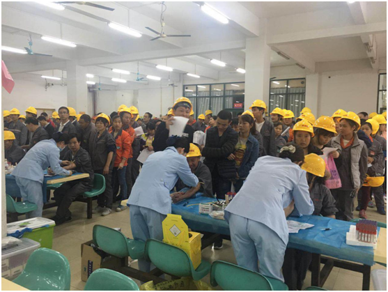 關(guān)愛(ài)員工關(guān)注健康——廣源鋁業(yè)組織員工年度健康體檢